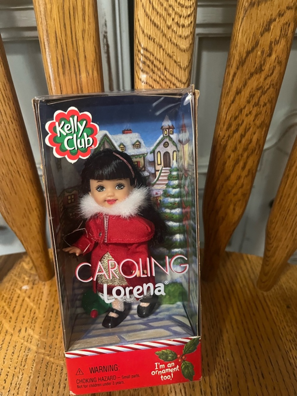 Mattel Kelly Club Caroling Lorena Doll in Red Coat with White Fur Trim - Picture 2 of 7
